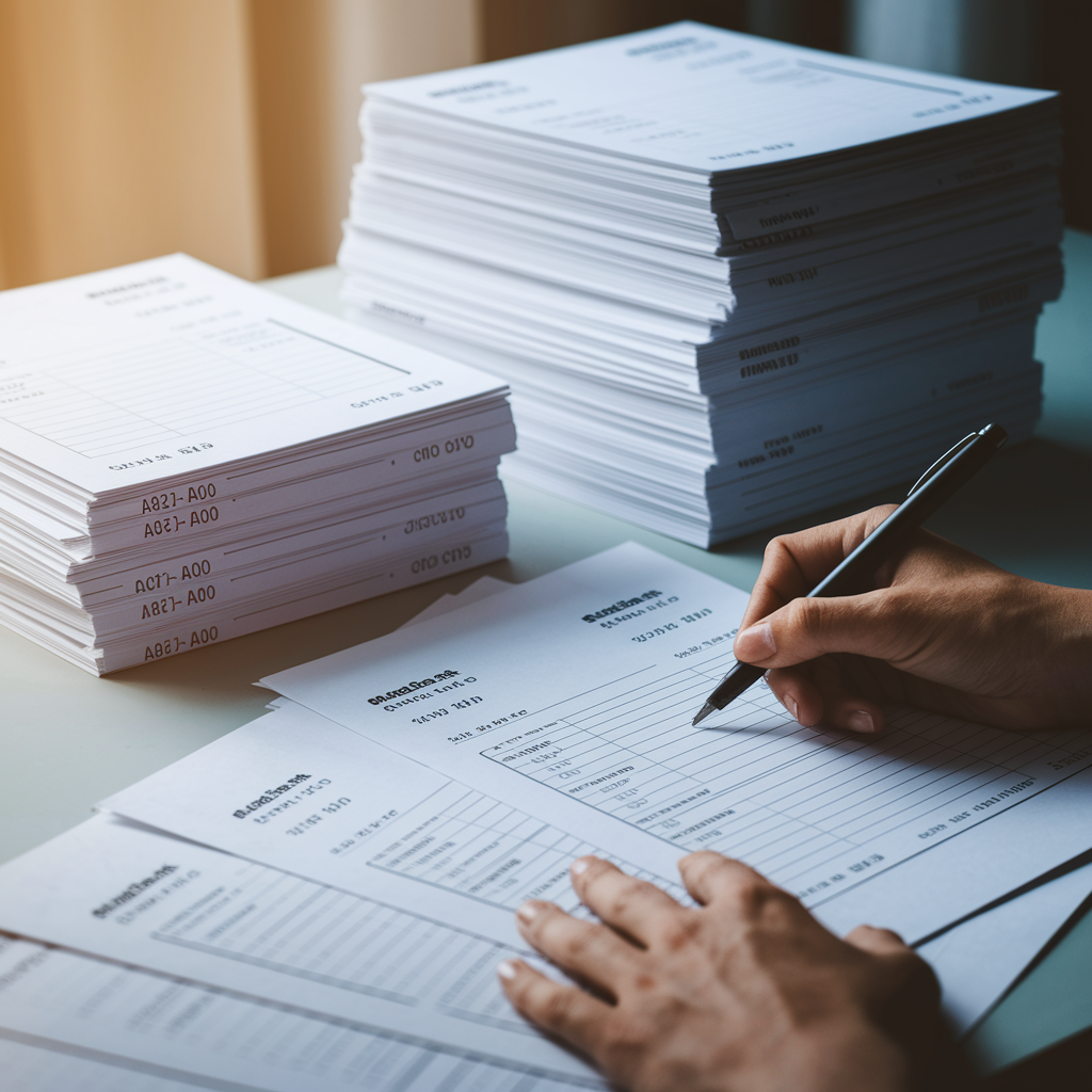 Blokovska roba sa perforacijom, numeracijom i mogućnošću višebojne štampe.