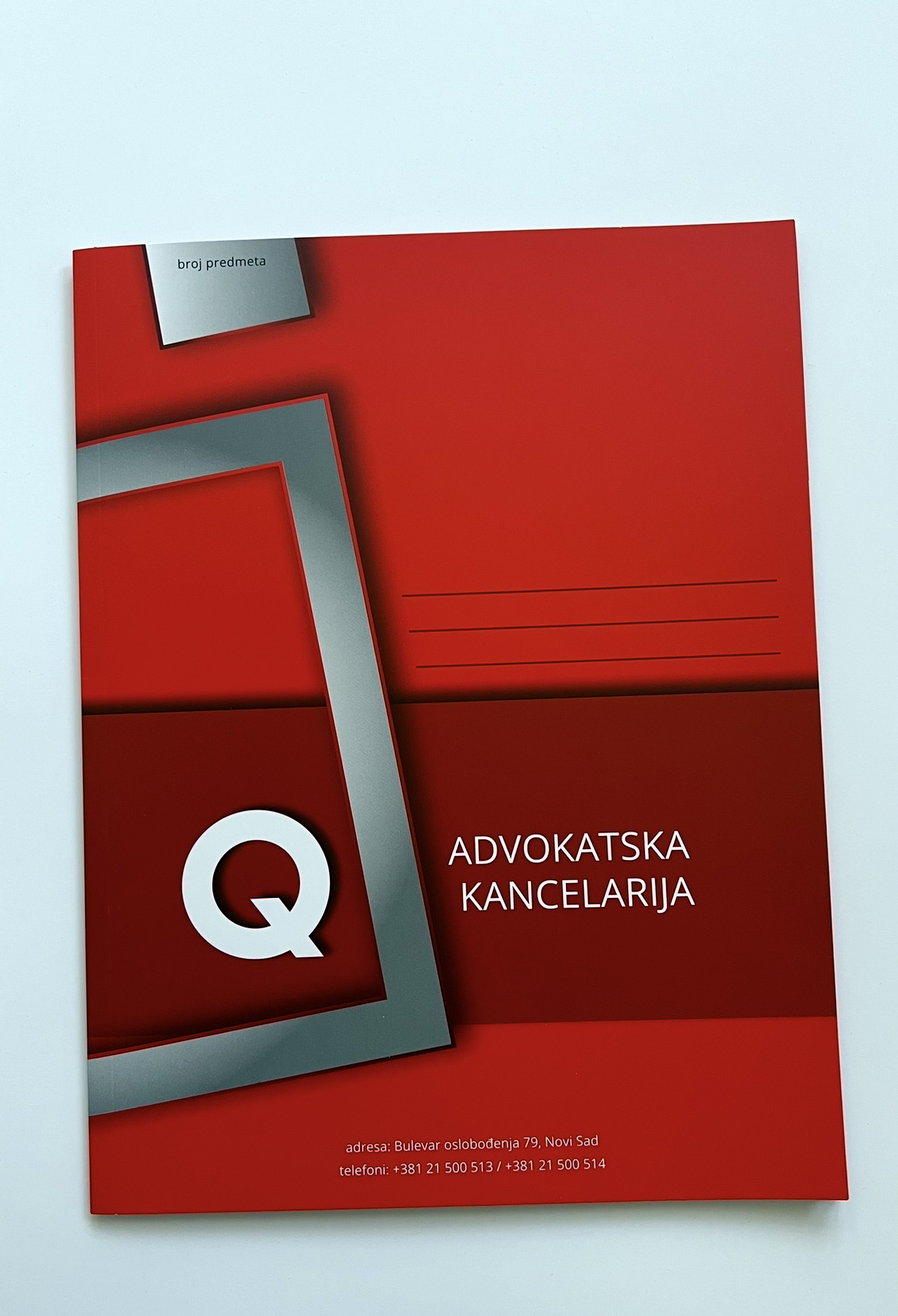 Poslovna fascikla sa džepom